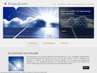 thomaslloyd-solartechnik.de website preview