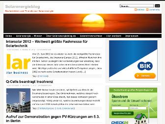 solarenergieblog.de website preview