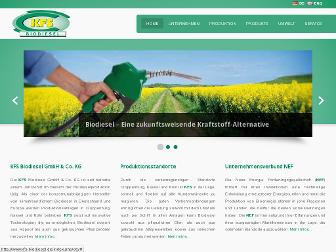 kfs-biodiesel.de website preview