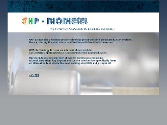 ghpbiodiesel.de website preview