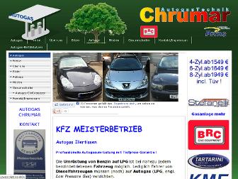 autogas-chrumar.de website preview