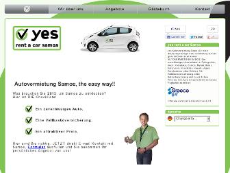 yes-rent-a-car-samos.de website preview