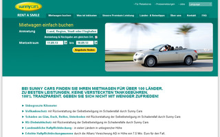 sunnycars.de website preview