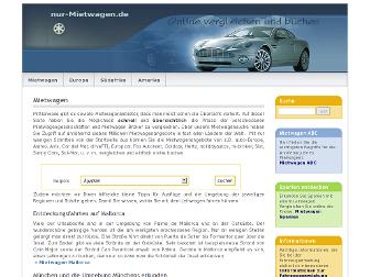 nur-mietwagen.de website preview