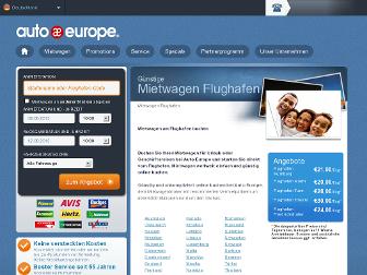 mietwagen-flughafen.autoeurope.de website preview