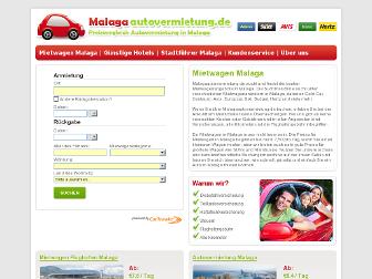 malagaautovermietung.de website preview