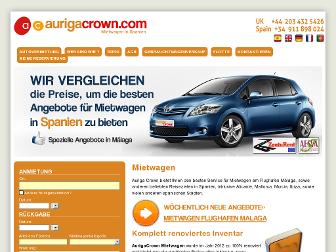 de.aurigacrown.com website preview