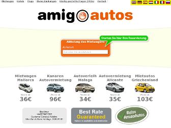 amigoautos.net website preview