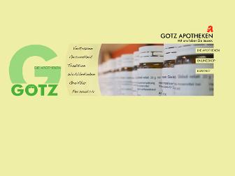 goetz-apotheke.de website preview