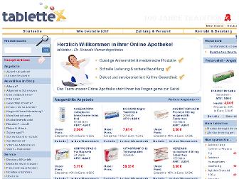 tablettex.de website preview