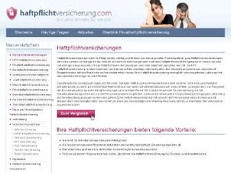 haftpflichtversicherung.com website preview