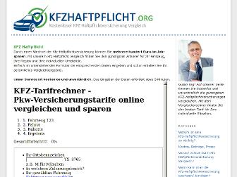 kfzhaftpflicht.org website preview