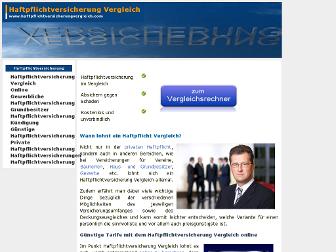 haftpflichtversicherungvergleich.com website preview