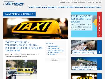 taxi.goette-gruppe.de website preview