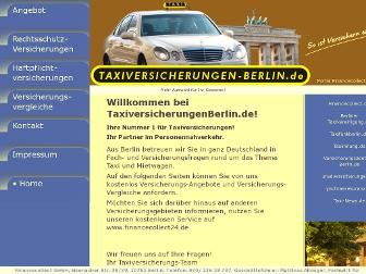 taxiversicherungen24.com website preview