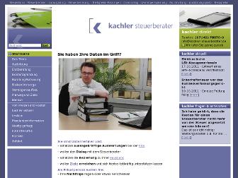 kachler-steuerberater.de website preview