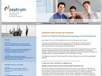 zeptrum.net website preview