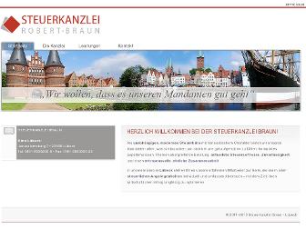 steuerberater-braun-luebeck.de website preview