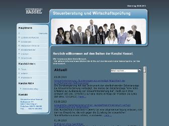 hassel-steuerberater.de website preview