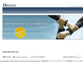 deltax.de website preview
