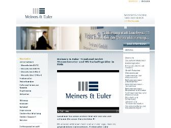 meiners-euler.de website preview