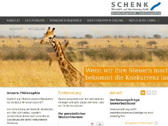 schenk-steuerberatung.de website preview