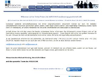 avisocon.de website preview