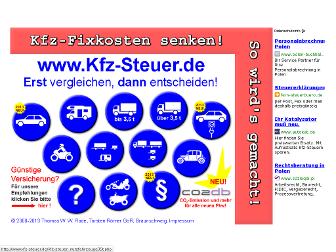 kfz-steuer.de website preview
