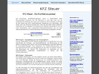 kfz-steuer.biz website preview