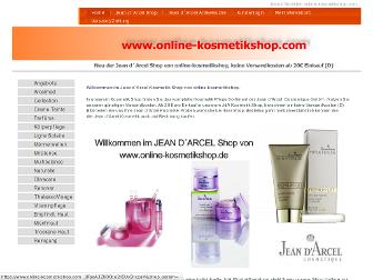 online-kosmetikshop.com website preview