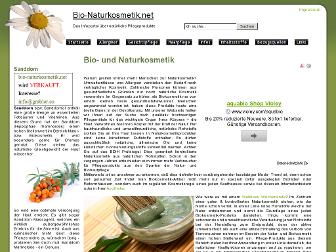 bio-naturkosmetik.net website preview