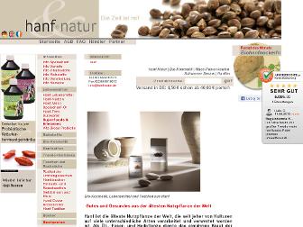hanf-natur.com website preview