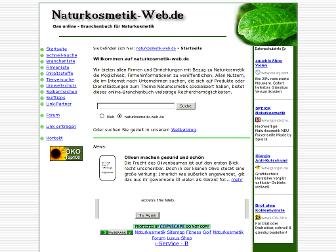 naturkosmetik-web.de website preview