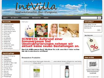 intvilla.com website preview