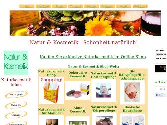 natur-in-kosmetik.de website preview