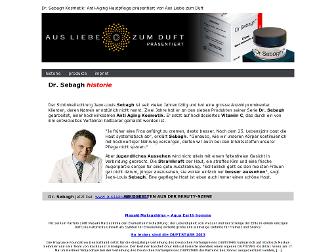 sebagh-kosmetik.de website preview