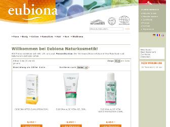 shop.eubiona.de website preview
