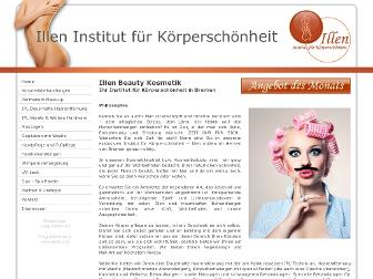 illen-beauty-kosmetik.de website preview