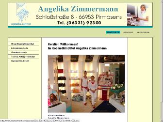 zimmermann-kosmetikinstitut.de website preview