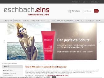 eschbacheins-onlineshop.de website preview