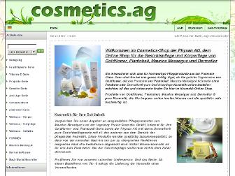 cosmetics.ag website preview