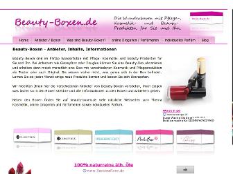 beauty-boxen.de website preview