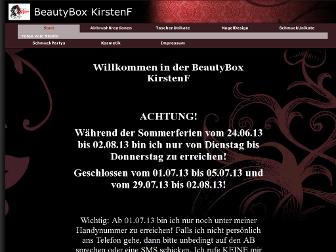 beautybox-kirstenf.de website preview