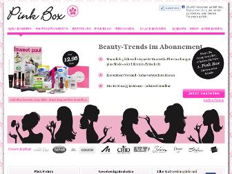pinkbox.de website preview