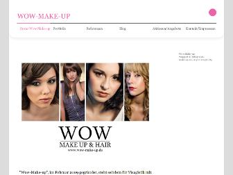 wow-make-up.de website preview
