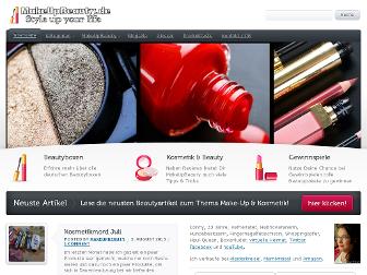 makeupbeauty.de website preview