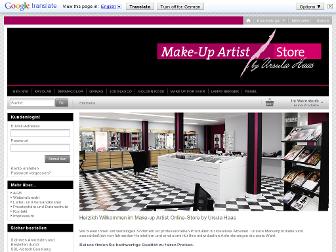 haas-make-up.de website preview