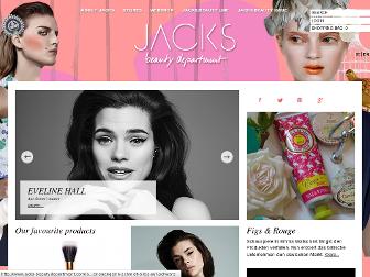 jacks-beautydepartment.com website preview