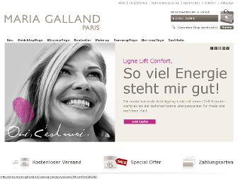 shop.maria-galland.de website preview