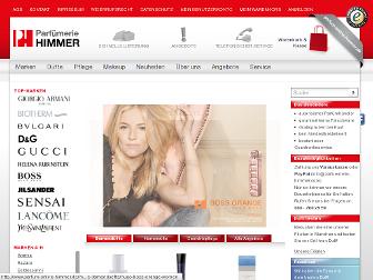 parfum-online-himmer.de website preview